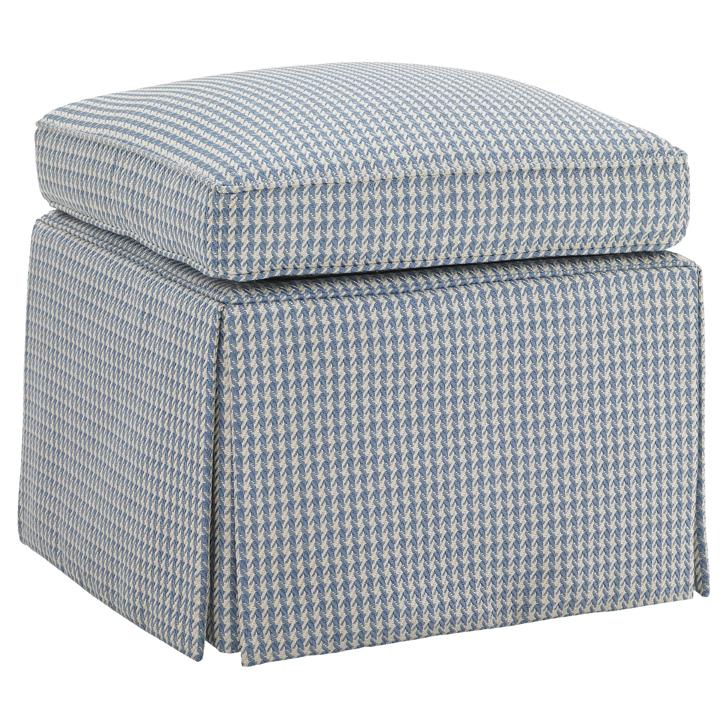 Tommy Bahama Home Ivory Key 758844 Square Half Moon Caye Ottoman with